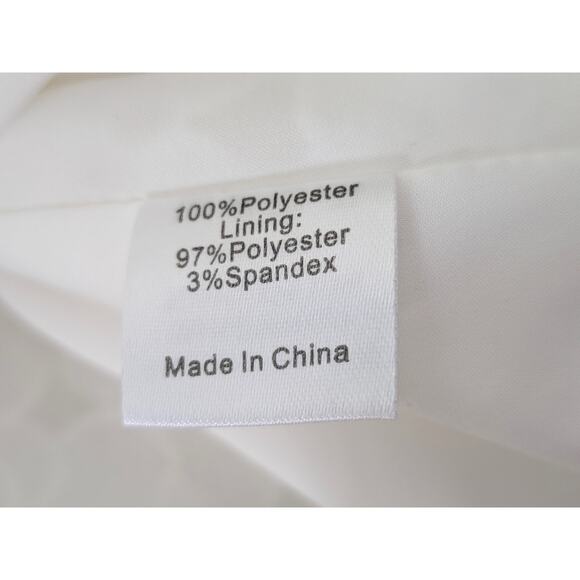 Tuckernuck Jamie White Lace Dress Size Medium M Casual Summer Spring Outfit - Picture 8 of 8